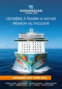 Norwegian Cruise Line inclut l'offre Premium All Inclusive à sa nouvelle brochure Norwegian Cruise Line inclut l'offre Premium All Inclusive à sa nouvelle brochure