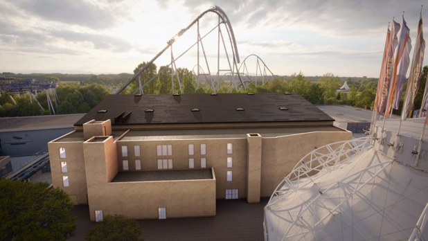 L'Europa-Park Arena disposera d'une capacité d'accueil de 6 000 personnes et d'équipements permettant de recevoir toutes sortes d'événements (salons, concerts, congrès, galas, émissions TV) - DR : Europa Park