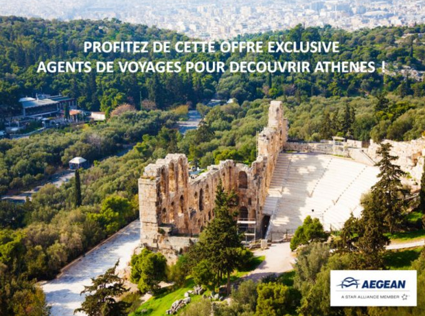 Aegean propose des offres spéciales pour les agents de voyages - DR Aegean propose des offres spéciales pour les agents de voyages - DR