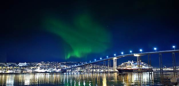 L'exposition de la Norvège à Paris est dédiée aux aurores boréales - Photo : DR