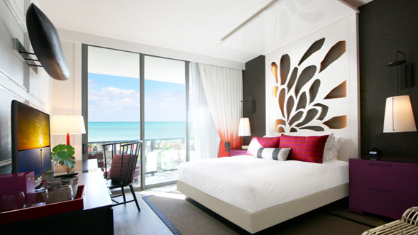 Une chambre de l'hôtel Kimpton Seafire Resort & Spa à Grand Cayman - DR