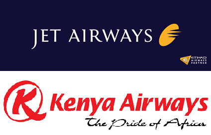 Kenya Airways et Jet Airways étendent leur code-share à 3 vols en Inde