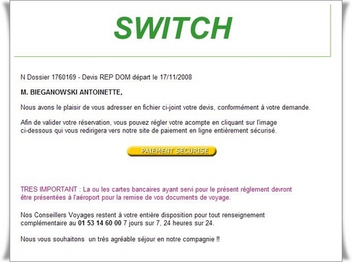 Résa Switch : pendant les impayés, les ventes continuent... Résa Switch : pendant les impayés, les ventes continuent...