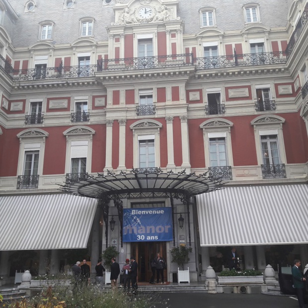 L'hôtel du Palais à Biarritz souhaite la bienvenue aux 200 participants du Congrès Manor Photo MS L'hôtel du Palais à Biarritz souhaite la bienvenue aux 200 participants du Congrès Manor Photo MS