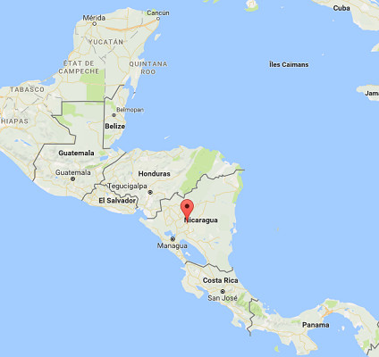 L'ouragan Otto se rapproche des côtes caribéennes d'Amérique Centrale - DR : Google Maps