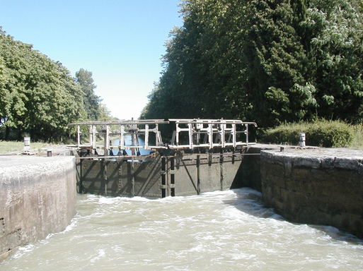 Ecluse de la Ladouce près de Carcassonne