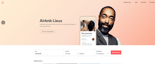 AirBnb cherche à développer ses activités en Chine - Capture d'écran