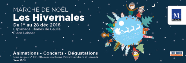 Les Hivernales : Montpellier se pare de 1000 feux en décembre