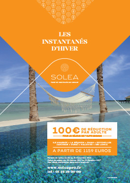 Soléa : 100 € de réduction par personne pour les 