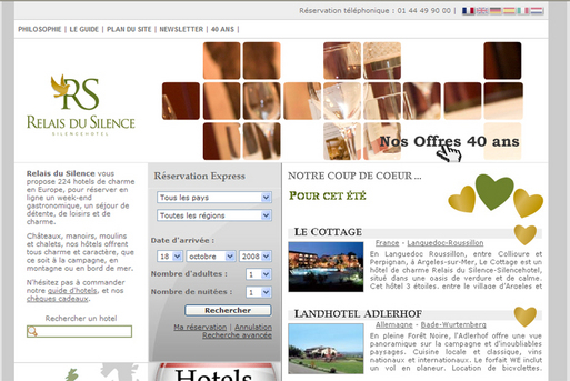 Relais du Silence choisit ReservIT pour sa plate-forme de réservation Relais du Silence choisit ReservIT pour sa plate-forme de réservation