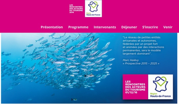 Les Rencontres des acteurs du tourisme Hauts-de-France ont eu lieu le 1er décembre 2016 - DR