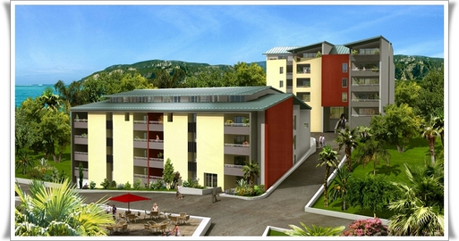 Les Portes du Lagon, l'un des deux projets de construction à Mayotte. Les Portes du Lagon, l'un des deux projets de construction à Mayotte.