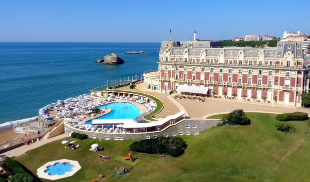 L'Hôtel du Palais à Biarritz - Photo : Atout France L'Hôtel du Palais à Biarritz - Photo : Atout France