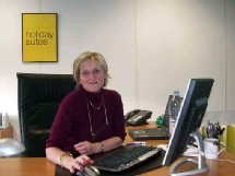 Nadine Milleville, responsable Holiday Autos Belgique Nadine Milleville, responsable Holiday Autos Belgique
