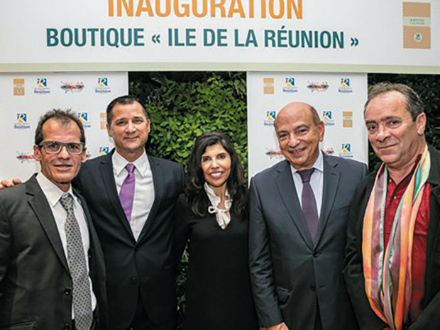 Inauguration boutique "Île de la Réunion" © DR Inauguration boutique "Île de la Réunion" © DR