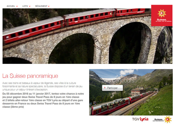 Jeu concours : Suisse Tourisme fait gagner des Travel Pass aux agents de voyages Jeu concours : Suisse Tourisme fait gagner des Travel Pass aux agents de voyages
