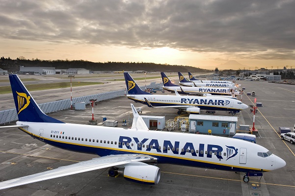 Ryanair dévoile ses statistiques de trafic pour novembre 2016 - Photo : Ryanair