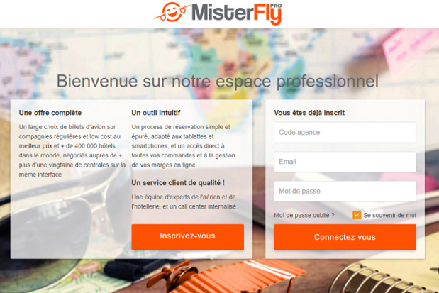 MisterFlyPro propose désormais la réservation hôtelière