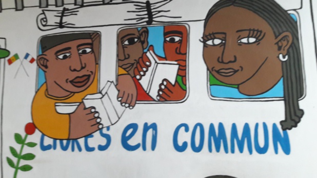Le message interpelle à l'Institut Français de Dakar - DR : M.S. Le message interpelle à l'Institut Français de Dakar - DR : M.S.