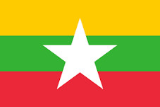 Le drapeau du Myanmar - DR