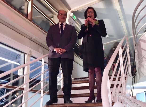 Une présidente et un président heureux qui voient 2017 sous les meilleurs auspices pour la profession - Photo JDL Une présidente et un président heureux qui voient 2017 sous les meilleurs auspices pour la profession - Photo JDL