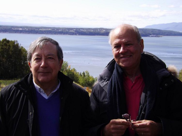 Jean-Pierre Doche (à gauche) et Bernard Personnaz.