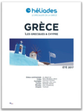 La nouvelle brochure Grèce 2017 d'Héliades - DR La nouvelle brochure Grèce 2017 d'Héliades - DR