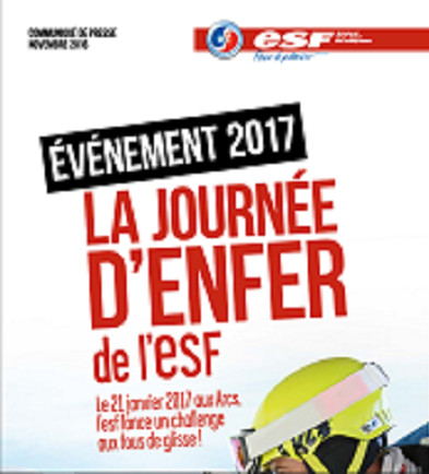 Le 21 janvier, aux Arcs, l’ESF promet une « Journée d’enfer » pour les fous de la glisse !