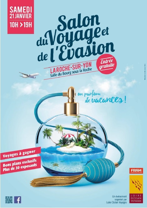 L'affiche du Salon du Voyage et de l'Evasion - DR L'affiche du Salon du Voyage et de l'Evasion - DR
