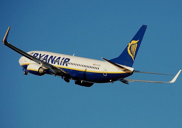 Ryanair : 9 millions de passagers (+20 %) en décembre 2016