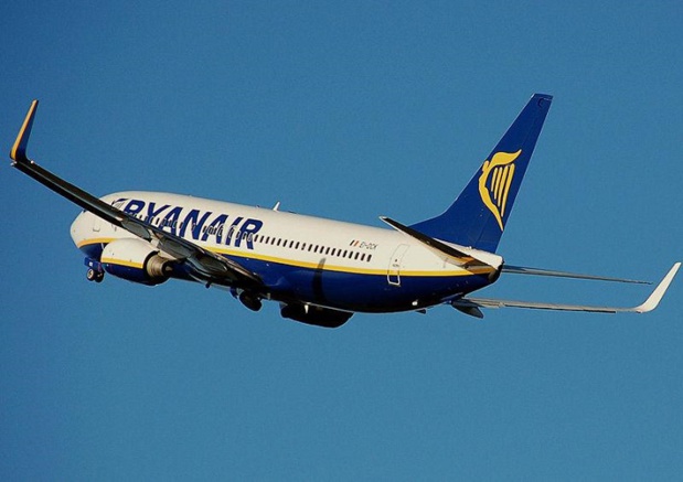 Ryanair a transporté 9 millions de passagers en décembre 2016 - Photo : Ryanair
