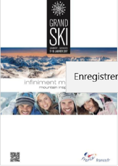 Grand Ski : 26e édition les 17 et 18 janvier 2017 Grand Ski : 26e édition les 17 et 18 janvier 2017
