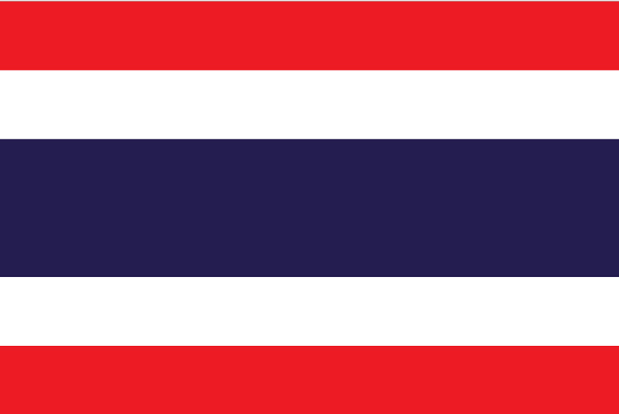 Drapeau de la Thaïlande - DR : Wikipedia