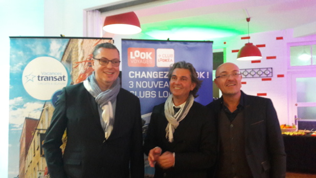 L'équipe de Look Voyages et Transat France. DR LAC L'équipe de Look Voyages et Transat France. DR LAC