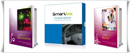 Smartbox®, l'un des leaders de la vente de coffrets-cadeaux en France, annonce avoir vendu 800 000 coffrets cadeaux dans toute l’Europe au premier semestre 2008