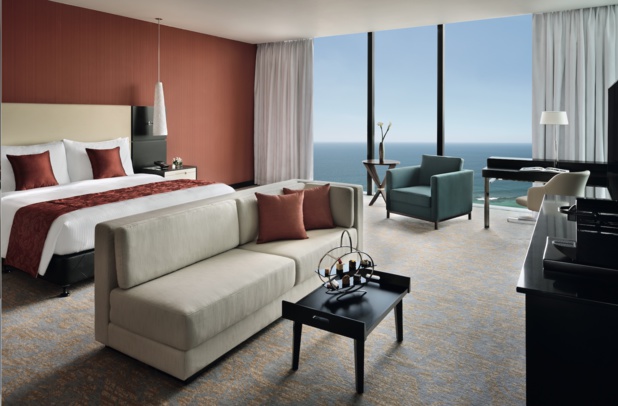 La Grande Bleue visible de toutes les suites... /photo Monvenpick DR