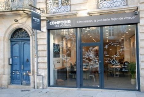 La nouvelle agence Comptoir des Voyages située à Bordeaux - DR La nouvelle agence Comptoir des Voyages située à Bordeaux - DR