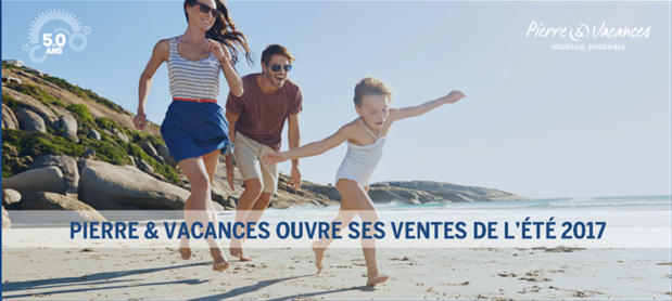 Les ventes de Pierre & Vacances sont ouvertes pour l'été 2017 - DR : Pierre & Vacances Les ventes de Pierre & Vacances sont ouvertes pour l'été 2017 - DR : Pierre & Vacances