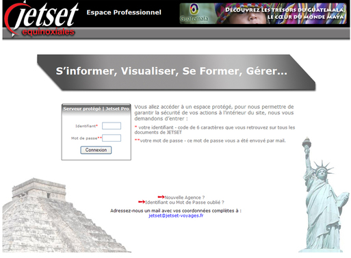 Jetset-Equinoxiales lance son nouveau site BtoB Jetset-Equinoxiales lance son nouveau site BtoB