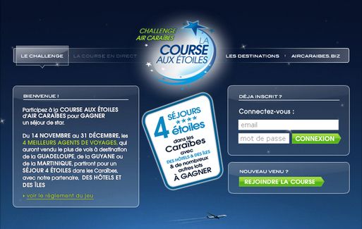 Challenge de ventes : Air Caraïbes lance la course aux étoiles