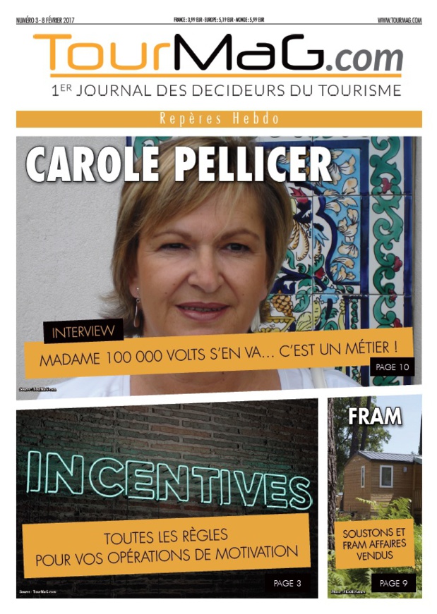 Cliquez sur la couverture du 3e numéro de Repères Hebdo pour vous abonner - DR : TourMaG.com Cliquez sur la couverture du 3e numéro de Repères Hebdo pour vous abonner - DR : TourMaG.com