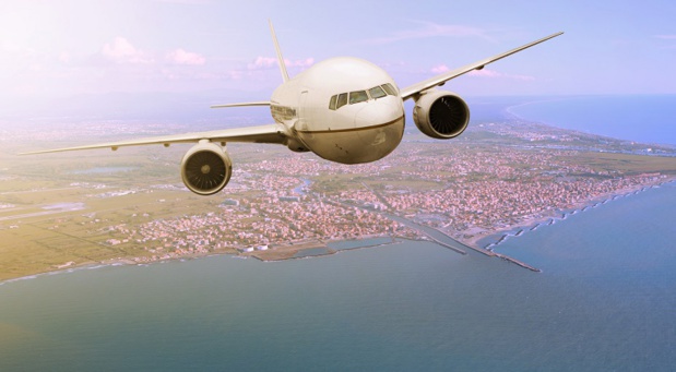 Un avion qui part de l'aéroport de Rome-Fiumicino où le trafic devrait être perturbé jeudi 23 février 2017 - Photo : stockphoto mania-Fotolia.com