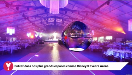 Disney Business Solutions propose une visite virtuelle à 360° de ses hôtels, centres de convention et espaces professionnels - DR Disney