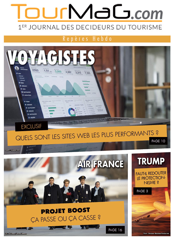 Cliquez sur la couverture du 3e numéro de Repères Hebdo pour vous abonner - DR : TourMaG.com