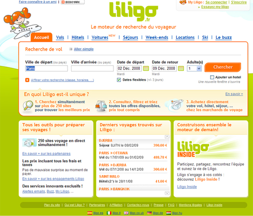 Liligo lève 3 millions d’euros Liligo lève 3 millions d’euros