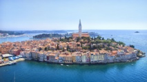 La ville de Rovinj en Istrie. Photo : ONT Croatie – Ivo Biocina.