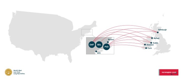 Norwegian : 10 nouveaux vols vers les Etats-Unis à partir de 69€