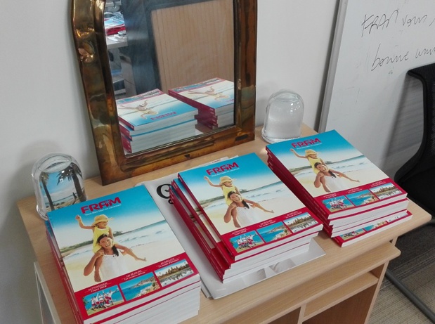 La nouvelle brochure été 2017 de FRAM - Photo : P.C. La nouvelle brochure été 2017 de FRAM - Photo : P.C.