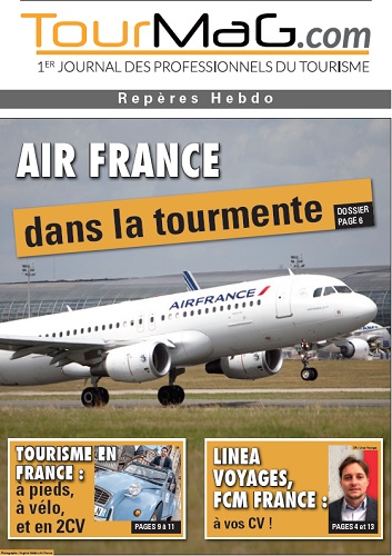 Cliquez sur la couverture du 6e numéro de Repères Hebdo pour vous abonner - DR : TourMaG.com