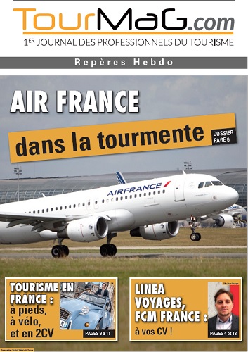 Cliquez sur la couverture du 6e numéro de Repères Hebdo pour vous abonner - DR : TourMaG.com Cliquez sur la couverture du 6e numéro de Repères Hebdo pour vous abonner - DR : TourMaG.com